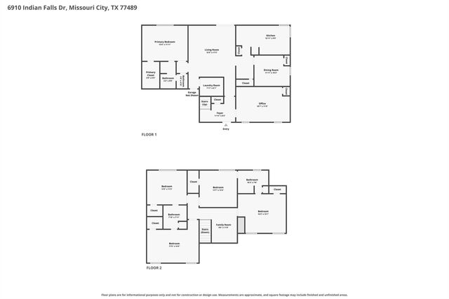 6910 Indian Falls Drive, Houston, TX 77489