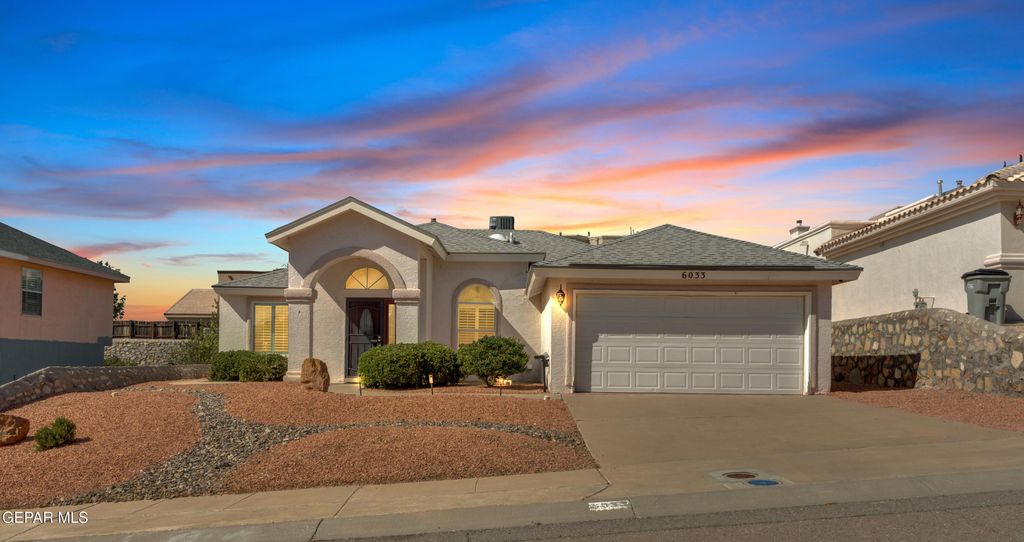 6033 LOS PUEBLOS Drive, El Paso, TX 79912