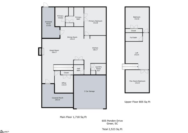 605 Ponden Drive, Greer, SC 29650