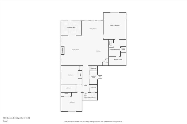 1119 Etowah Drive, Ridgeville, SC 29472