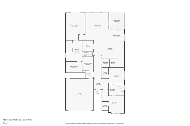 10614 Hazel Hills Drive, Cypress, TX 77433