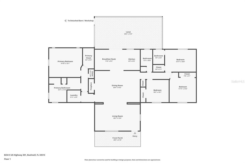 Image 50 of property listing at 8234 S US 301, Bushnell, FL 33513