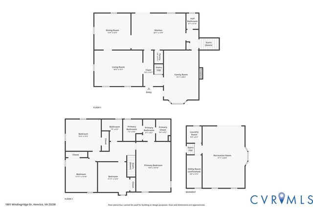 1801 Windingridge Dr, Henrico, VA 23238
