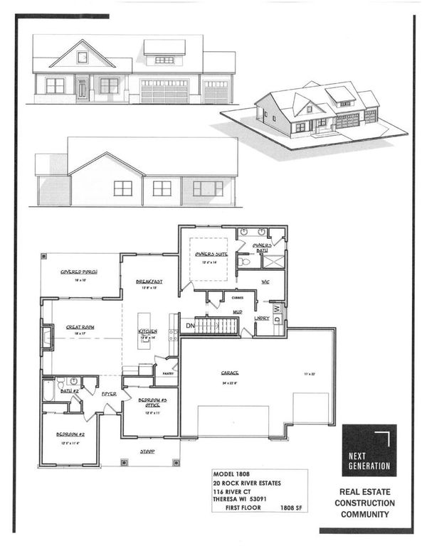 116 River COURT, Theresa, WI 53091