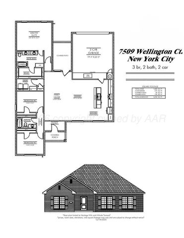 7509 W Wellington Court, Amarillo, TX 79119