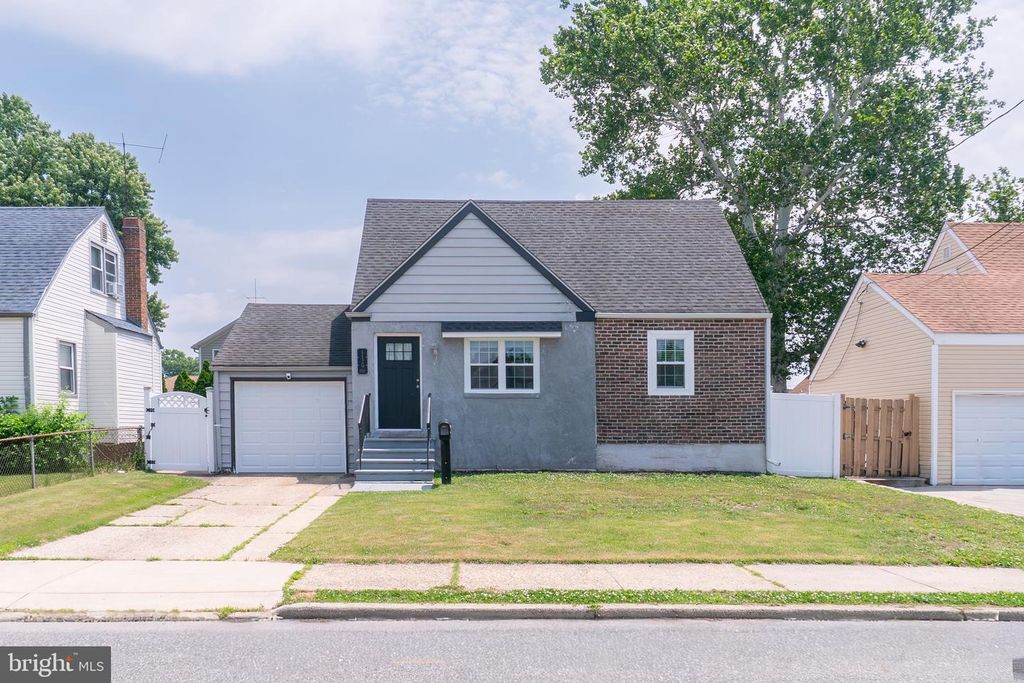 1129 JEFFERSON AVE, BELLMAWR, NJ 08031 — exterior