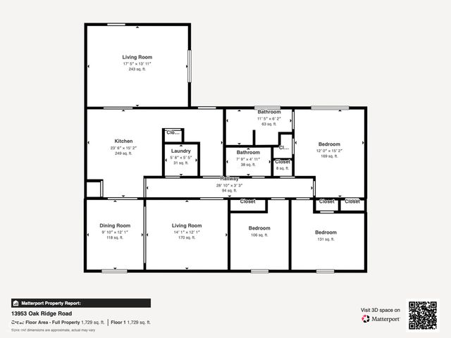 13953 Oak Ridge Road, Carmel, IN 46032