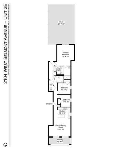 2104 W Belmont Avenue 2E, Chicago, IL 60618