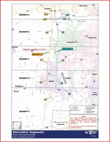1.61 AC AR Hwy 102, Gravette, AR 72736
