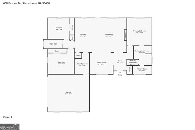 608 Fescue Drive, Statesboro, GA 30458