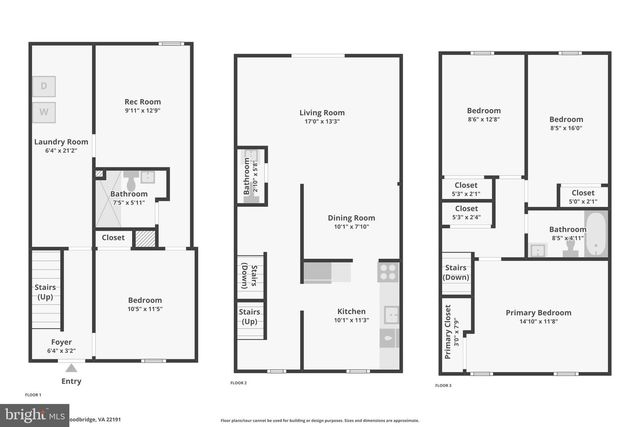 2930 WETHERBURN CT, Woodbridge, VA 22191