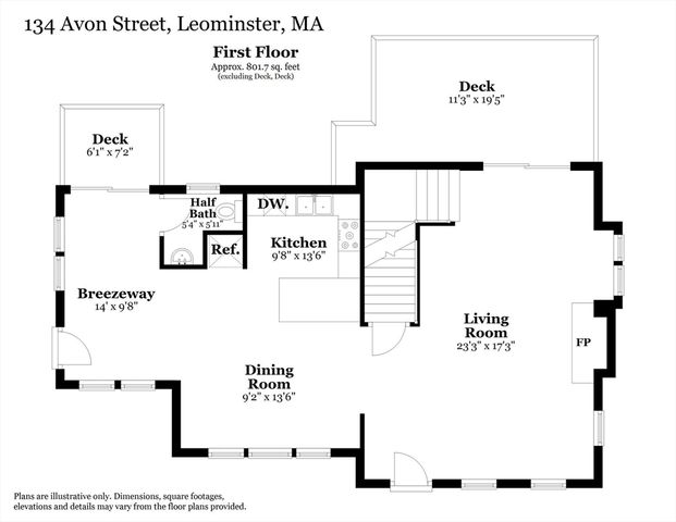 134 Avon St, Leominster, MA 01453