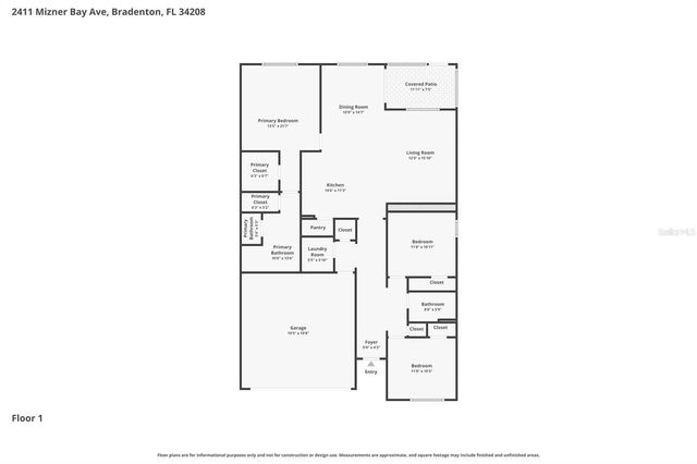 2411 MIZNER BAY AVENUE, Bradenton, FL 34208