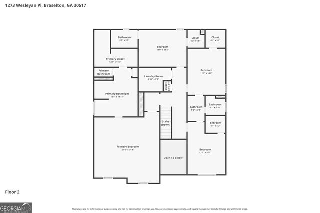 1273 Wesleyan Place, Braselton, GA 30517