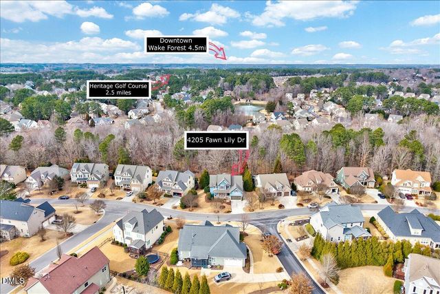 4205 Fawn Lily Drive, Wake Forest, NC 27587