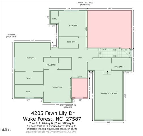 4205 Fawn Lily Drive, Wake Forest, NC 27587