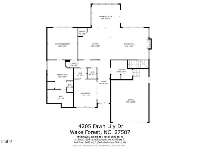 4205 Fawn Lily Drive, Wake Forest, NC 27587