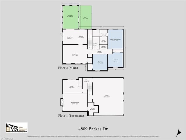 4809 Barkas Drive, Winston-salem, NC 27106