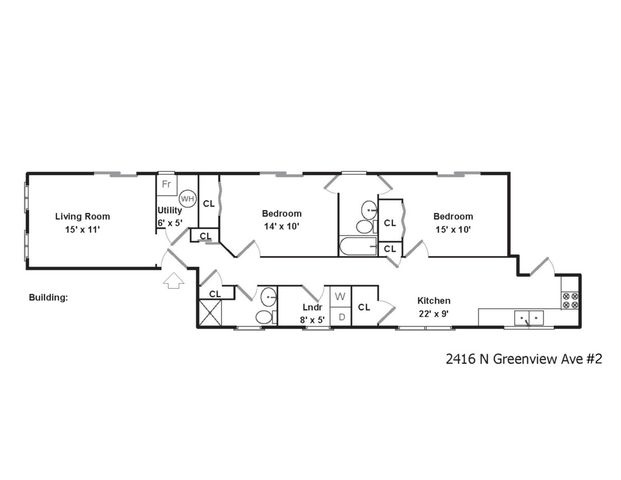 2416 N Greenview Avenue 2, Chicago, IL 60614