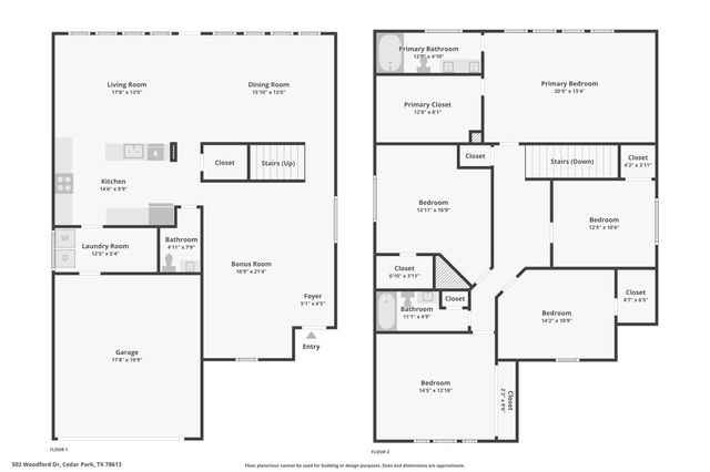 502 Woodford DR, Cedar Park, TX 78613