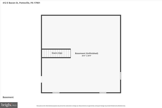 412 E BACON ST, Pottsville, PA 17901