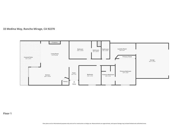 33 Medina Way, Rancho Mirage, CA 92270