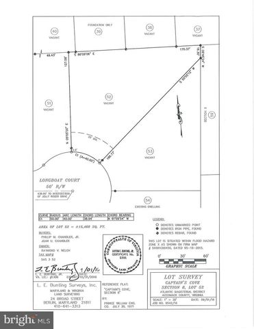 52 LONGBOAT CT, Greenbackville, VA 23356