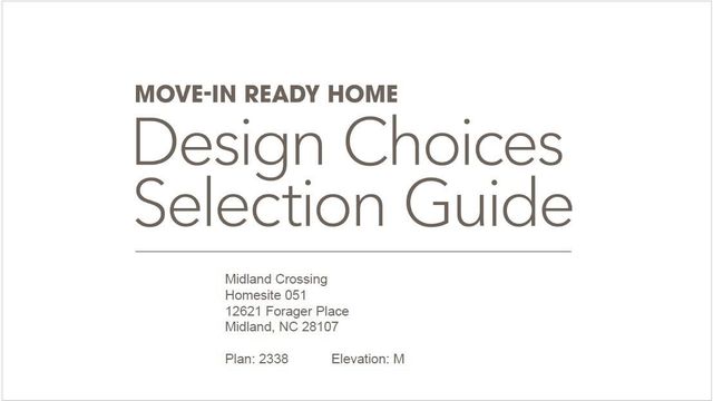 12621 Forager Place, Midland, NC 28107