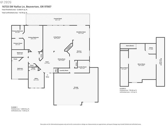 16733 Sw NAFUS Ln, Beaverton, OR 97007