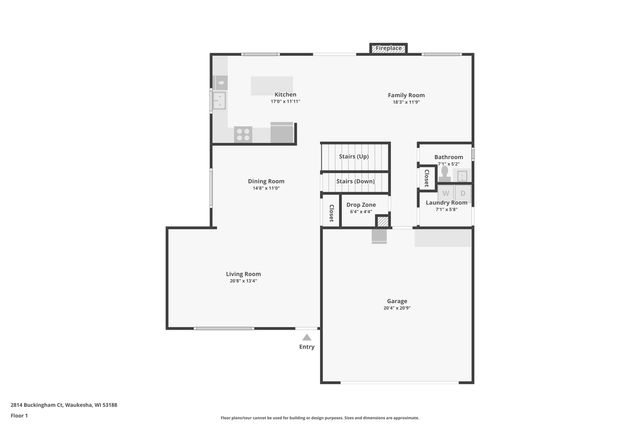 2814 Buckingham COURT, Waukesha, WI 53188