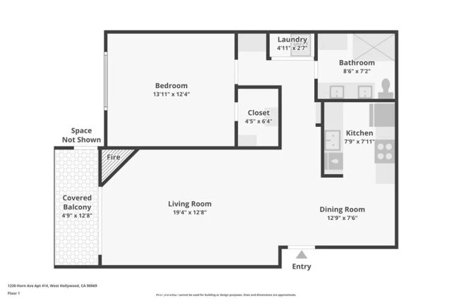 1230 Horn Avenue 414, West Hollywood, CA 90069