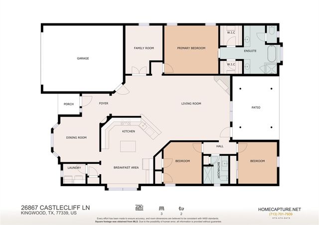 26867 Castlecliff Lane, Kingwood, TX 77339