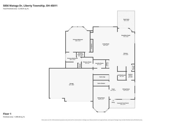 5856 Watoga Drive, Liberty Twp, OH 45011