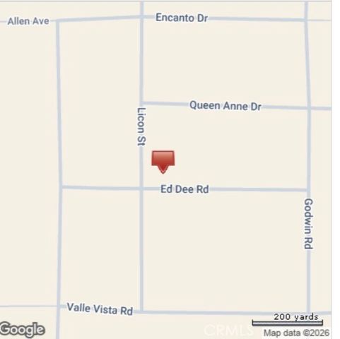 0 Ed Dee Rd, 29 Palms, CA 92277
