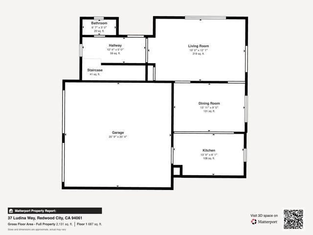 37 Ludina Way, Redwood City, CA 94061