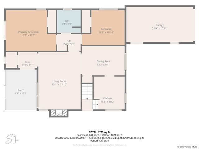 410 W 2ND AVE, Cheyenne, WY 82001