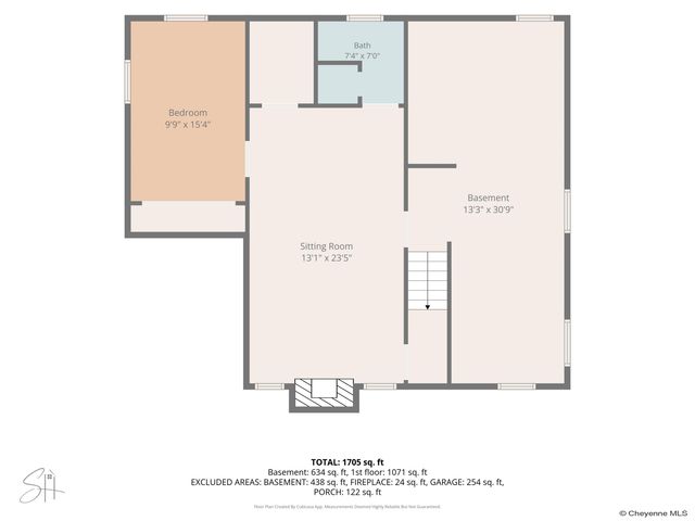 410 W 2ND AVE, Cheyenne, WY 82001