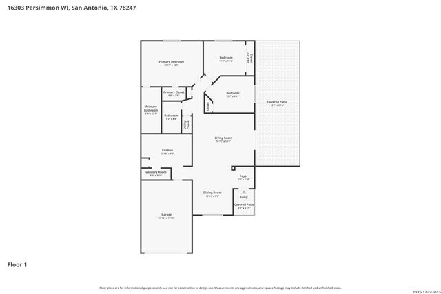 16303 PERSIMMON WL, San Antonio, TX 78247