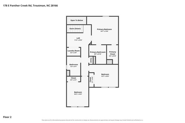 178 E Panther Creek Road, Troutman, NC 28166