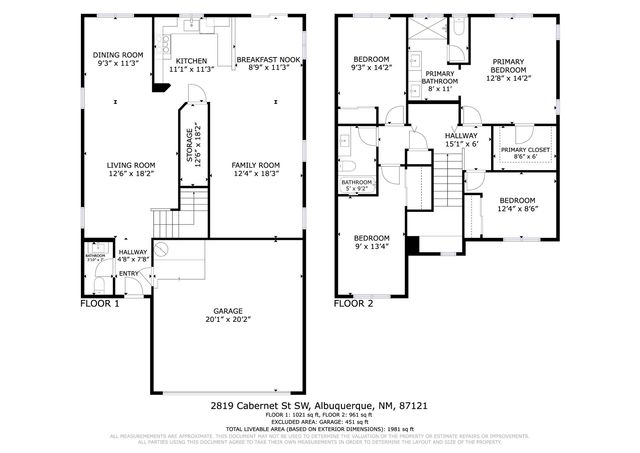 2819 Cabernet Street SW, Albuquerque, NM 87121