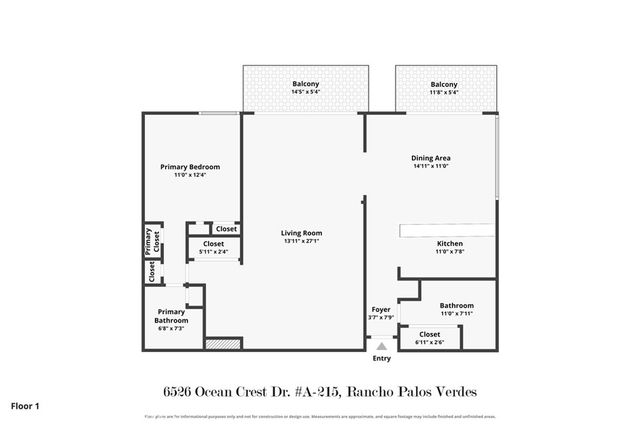 6526 Ocean Crest A215, Rancho Palos Verdes, CA 90275