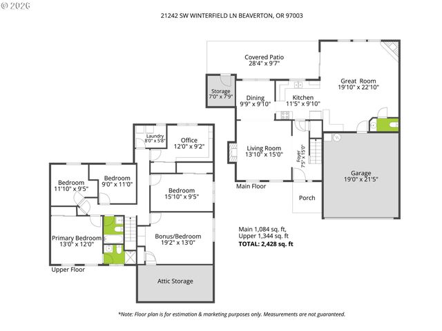21242 Sw WINTERFIELD Ln, Beaverton, OR 97003