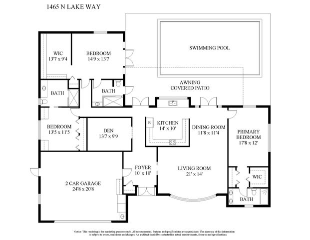 1465 N Lake Way, Palm Beach, FL 33480