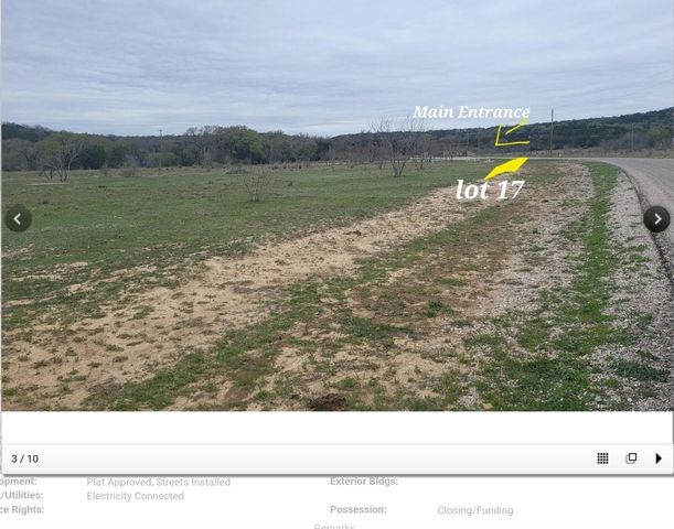 Lot 17 Brazos Mountain Ranch, Mineral Wells, TX 76067