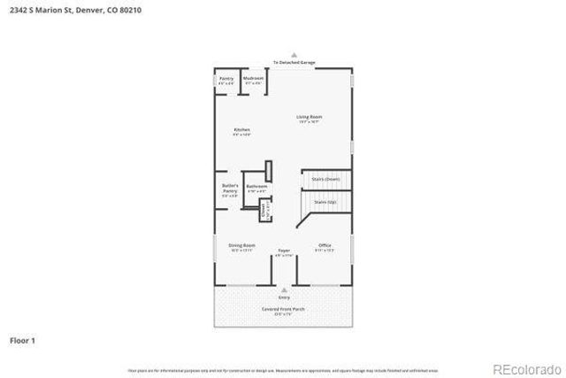 2342 S Marion Street, Denver, CO 80210