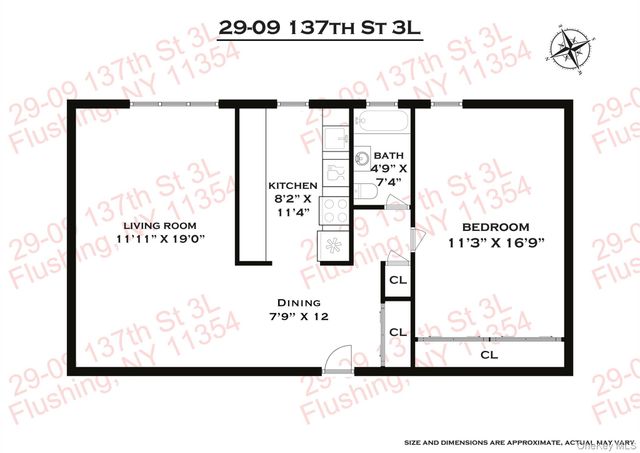 29-09 137th Street 3L, Flushing, NY 11354