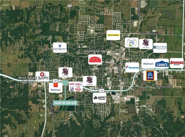 1400 Us-412, Siloam Springs, AR 72761