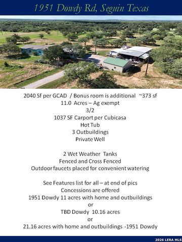 11 ACRES Dowdy, Seguin, TX 78155