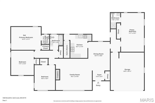 1463 Ronald Drive, St Louis, MO 63119