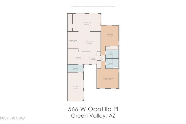 566 W Ocotillo Place, Green Valley, AZ 85614